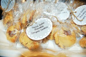 By Christina Corrales-Toy Elee and Kevin McCarthy’s ‘Peanut Butter Chocolate Comfort Cookies’ are displayed at the Newcastle Chamber of Commerce’s Feb. 21 after-hours social event.