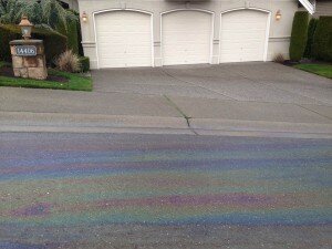 Source: City of Newcastle An oil spill covering streets in the Newcastle Highlands neighborhood made for slick roads Nov. 12.
