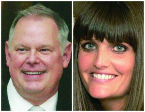 Paul Reynolds and Sara Biancofiori will lead the Newcastle Chamber of Commerce in 2014.