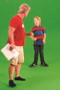 Contributed Newcastle resident Max Willoughby, 9, stars in his first TV commercial, a promotional ad for the upcoming Seattle Auto Show.