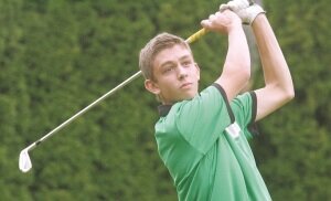 By Greg Farrar Ben Graham, Liberty High School sophomore, watches his tee shot fly on the 309 yard, par 4 eighth hole Sept. 17 at Maplewood Golf Course on the way to a 4-under, 32 round over nine holes for medalist honors. Also under par for the Patriots was senior Dexter Simonds with a 35. The nonleague golf match against Issaquah was won by the Eagles, 181 to 189 strokes. The sophomore won WIAA Athlete of the Week for his efforts.