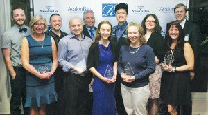 By Greg Farrar The 2015 Newcastle Chamber of Commerce Diamond Award winners.