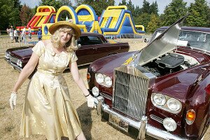By Greg Farrar A Newcastle Days participant shows off her car at the 2012 festival. The car show returns again in 2014.
